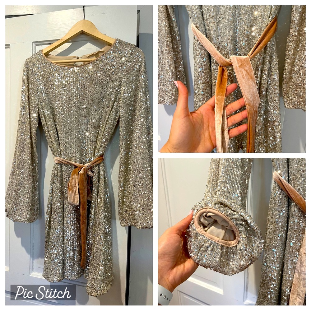 Medium sequin holiday dress! 🥂
